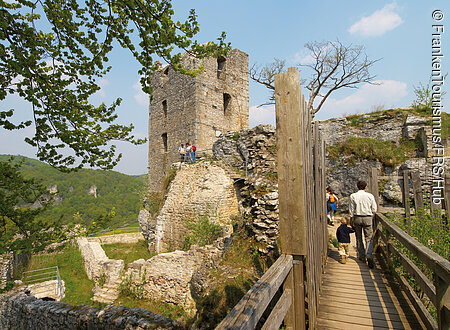 Auf der Ruine Neideck