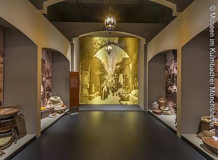 Deutschland Bayern Oberfranken Kulmbach Kulmbacher Moenchshof Gewuerzmuseum