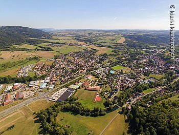 Luftaufnahme (Marktrodach, Frankenwald) Luftaufnahme Marktrodach