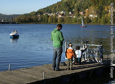 Herbst Nachmittag am Happurger Stausee