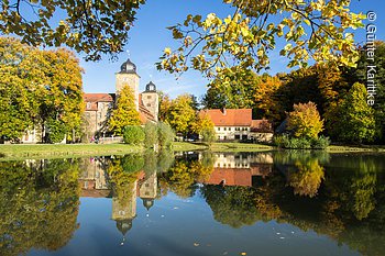 Blick auf das Schloss (Thurnau, Fränkische Schweiz)