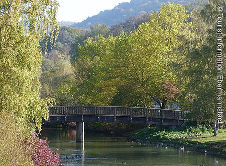 Idylle an der Wiesent (Ebermannstadt, Fränkische Schweiz)