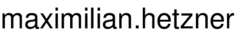 maximilian.hetzner
