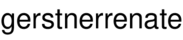 gerstnerrenate