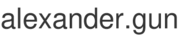 alexander.gun